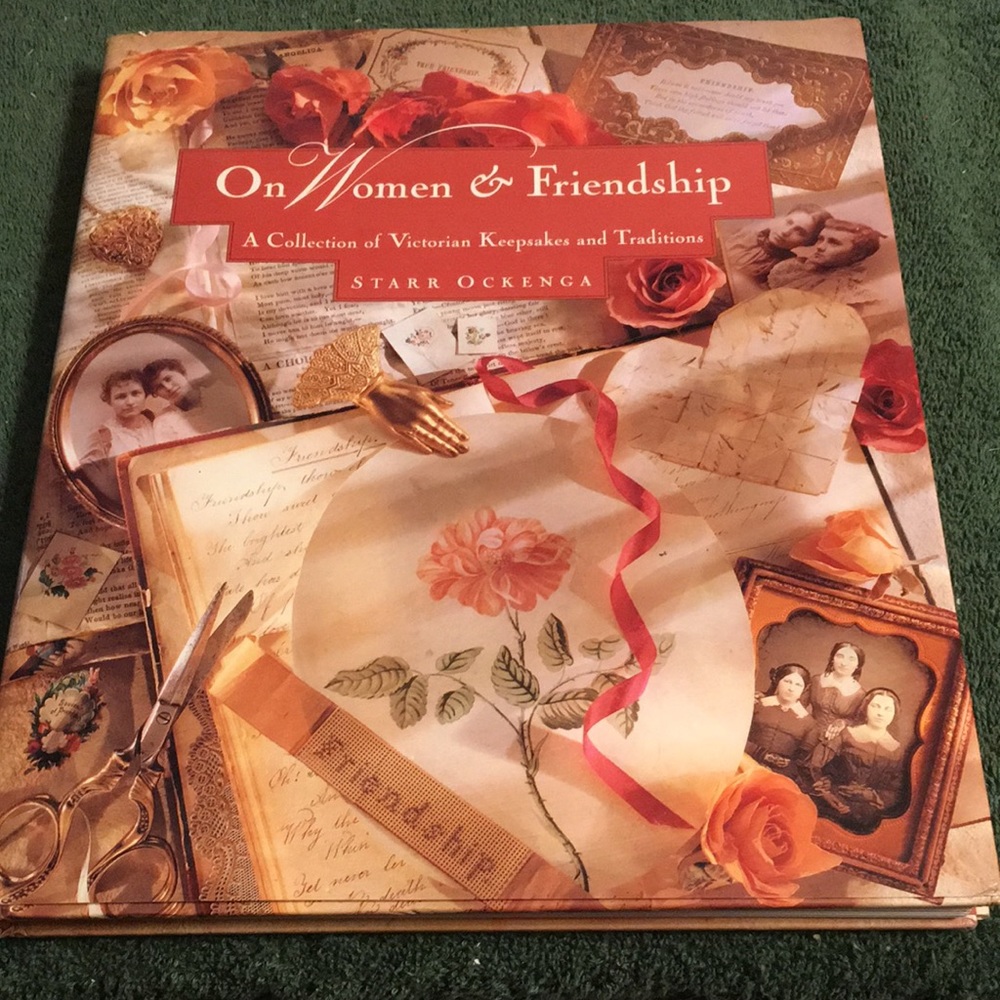 Vintage 1995 “On Women & Friendships” Hardcover.